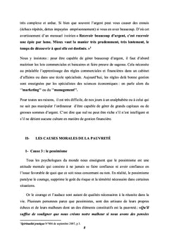 Le las de la pauvrete