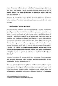 Le las de la pauvrete