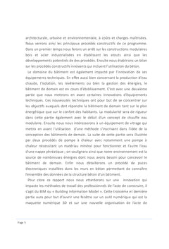 Innovations et nouveaux procédés constructifs au service du logement