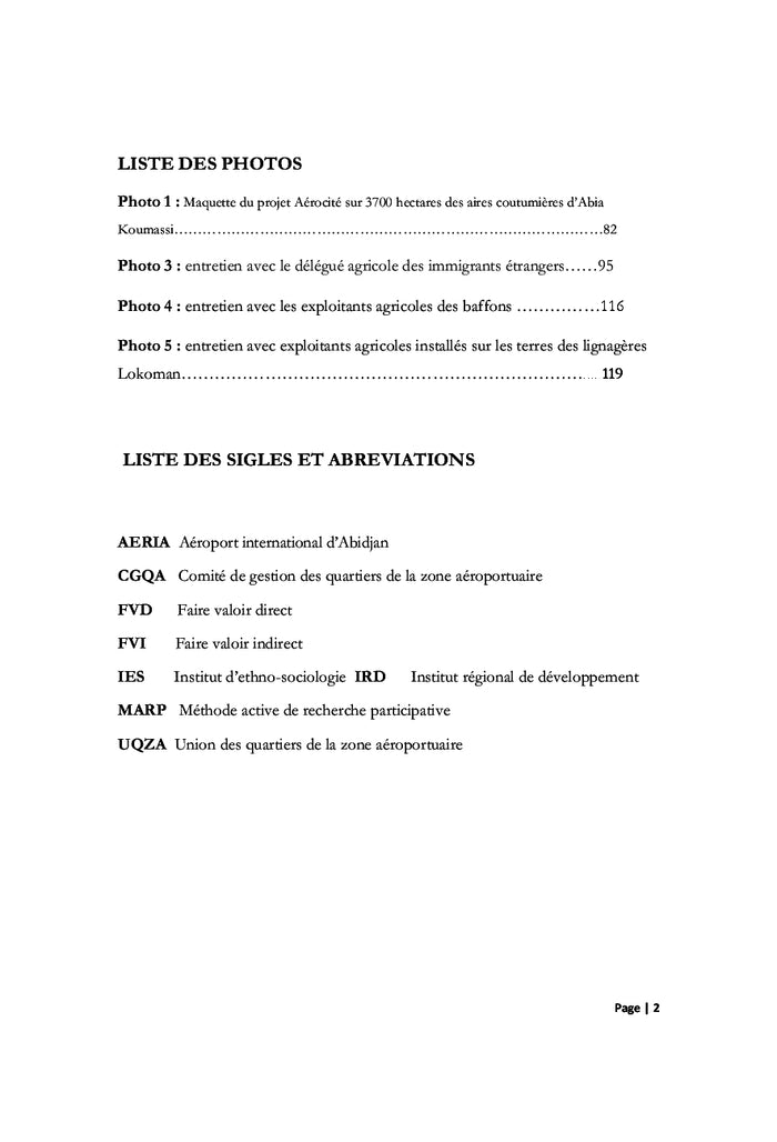 Les systemes fonciers coutumiers face A l'urbanisation