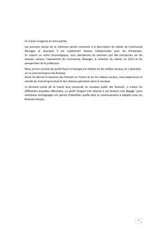 Le Community Manager, acteur majeur des festivals de demain ?