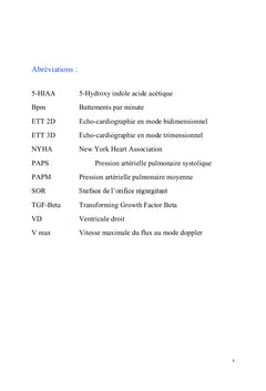 Le coeur carcinoide