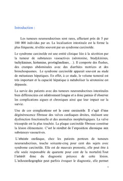 Le coeur carcinoide