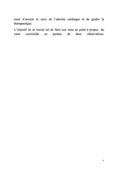 Le coeur carcinoide
