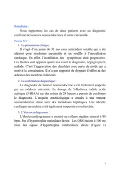 Le coeur carcinoide