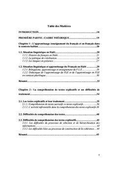 Effets de la relecture sur la comprehension de textes explicatifs