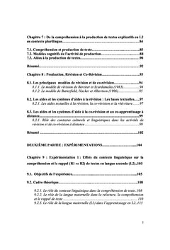Effets de la relecture sur la comprehension de textes explicatifs