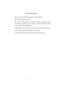 La GPEC dans une PME