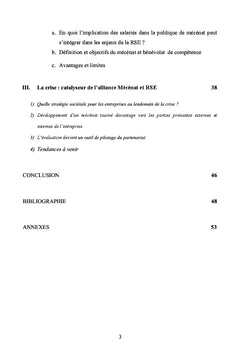Le Mecenat et la Responsabilite Societales des entreprises (RSe)