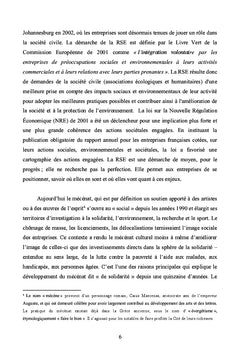 Le Mecenat et la Responsabilite Societales des entreprises (RSe)