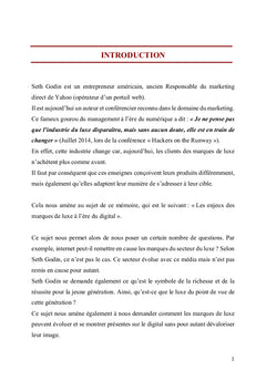 Les enjeux des marques de luxe à l'ère du digital