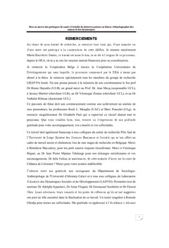 Mise en oeuvre des politiques de sante dans les DS au BENIN