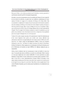 Mise en oeuvre des politiques de sante dans les DS au BENIN