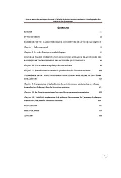 Mise en oeuvre des politiques de sante dans les DS au BENIN