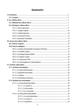 Cours de Radicaux Libres et Stress Oxydant
