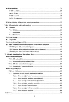 Cours de Radicaux Libres et Stress Oxydant