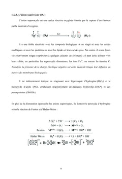 Cours de Radicaux Libres et Stress Oxydant