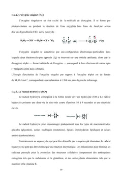 Cours de Radicaux Libres et Stress Oxydant