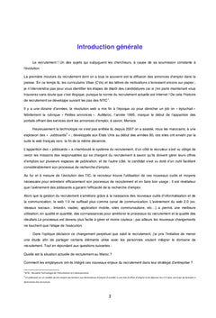 Le recrutement au Maroc et L' avènement du web 2.0