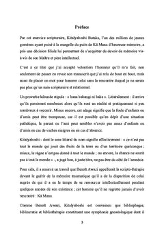 Kä Mana et les Huit Révolutions Indispensables au Congo et en Afrique