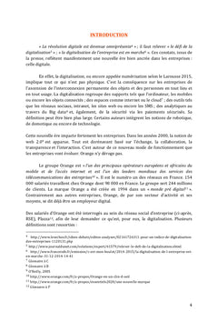 Performance sociale et digitalisation au sein des fonctions RH