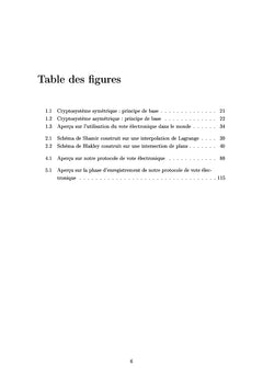 Protocoles de vote électronique basés sur le partage de secret