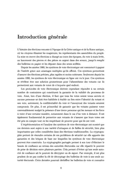 Protocoles de vote électronique basés sur le partage de secret
