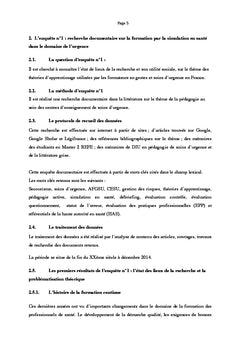 Pratiques pedagogiques des formateurs en soins d'urgence