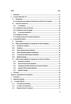 Développement d'une application informatique