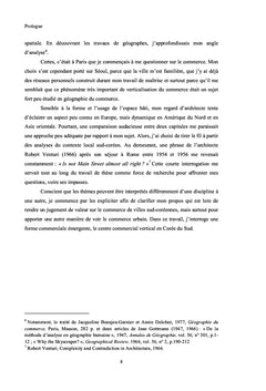 Commerces et espaces marchands dans les villes sud coréennes
