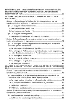 Le droit international de l'environnement face aux enjeux liés à la conservation de la biodiversité