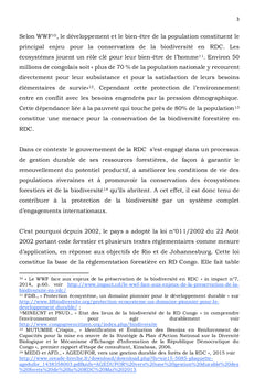 Le droit international de l'environnement face aux enjeux liés à la conservation de la biodiversité