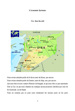 L'économie Syrienne