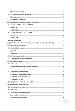 Système de contrôle des appels basé sur le protocole SIP