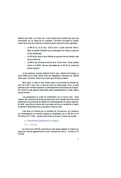 Les routes en Tunisie