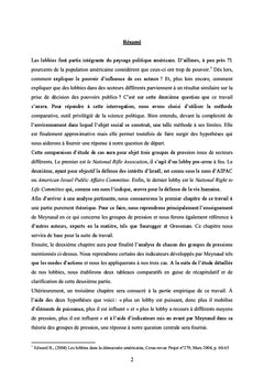 L'influence des lobbies sur la politique aux États-Unis