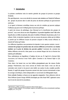 L'influence des lobbies sur la politique aux États-Unis