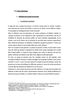 L'influence des lobbies sur la politique aux États-Unis