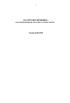 Le coût des mémoires