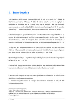 Obligation de motivation du licenciement : analyse de la C.C.T. n° 109