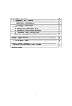 Cartographie Erosion Hydrique Bassin Versant Oued Taza (PAP/CAR)