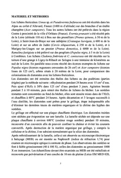 Lichens de France : ecophysiologie et ecologie