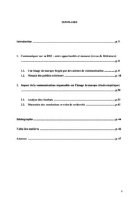 L'impact de la RSe sur l'image de marque
