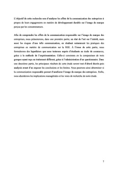 L'impact de la RSe sur l'image de marque