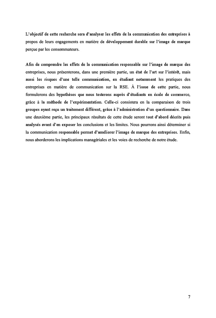 L'impact de la RSe sur l'image de marque