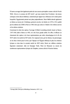 L'egyptomanie dans les créations scéniques entre 1860 et 1890