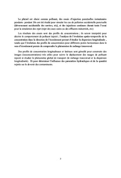 Pollution des cours d'eau
