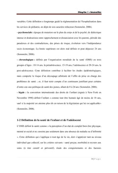 La corpulence des enfants et des adolescents dans l'ouest algerien
