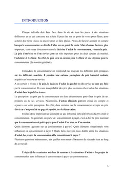 L'effet des situations d'achat sur le consentement A payer