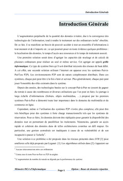Strategies de routage des transactions dans les BDs A large echelle